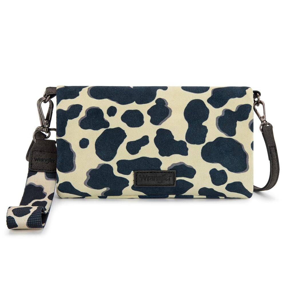 2568 X Wrangler Cow Wallets RFID Wristlet Wallets Bifold Large Capacity